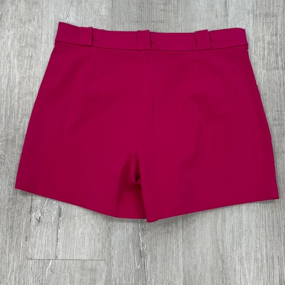 Lilly Pulitzer Fuchsia & Gold Button Shorts - New - Size 16 - Picture 3 of 4
